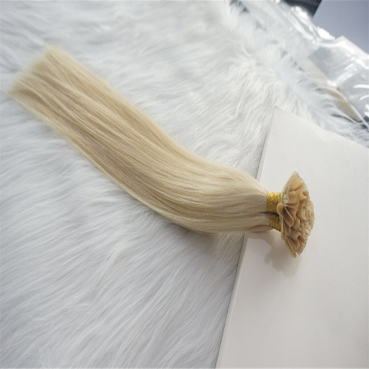 100 Strands  Pre Bonded  Keratin I  U Tip Human Hair Extensions YL284